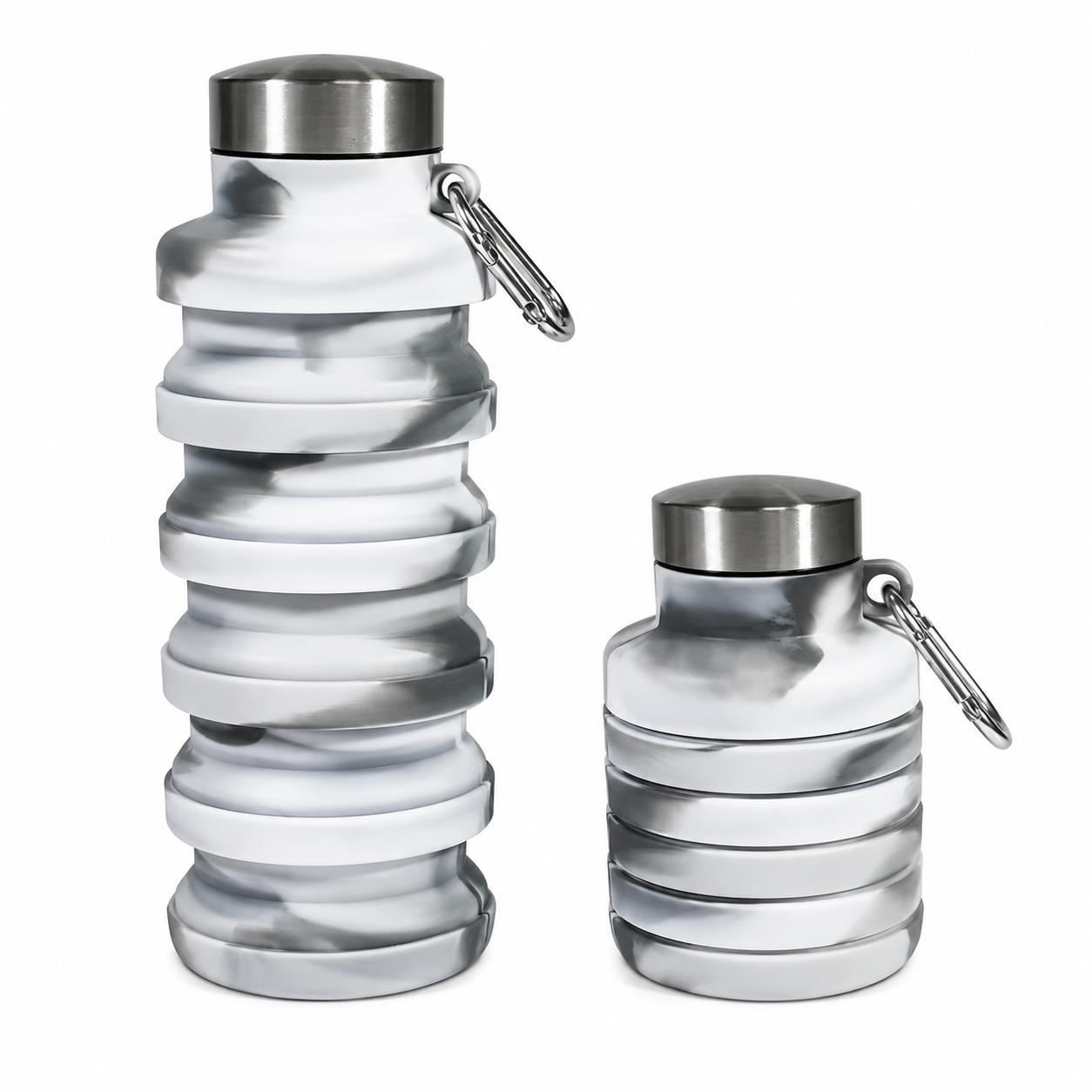 Garrafa Retrátil de Silicone para Viagem - Chic Travel