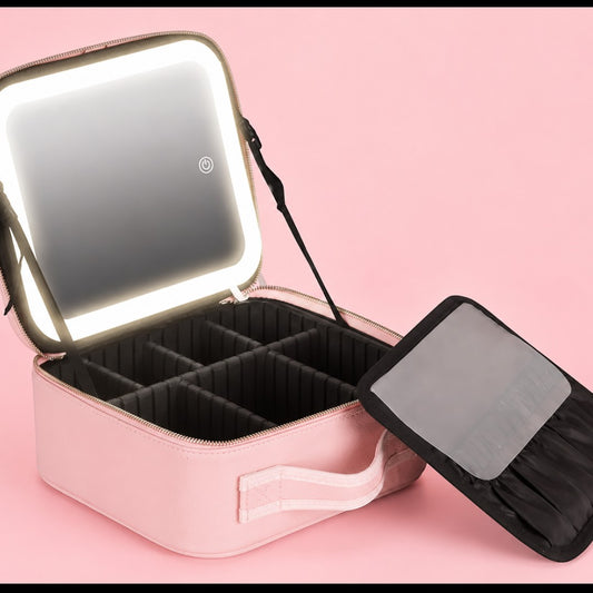 Nécessaire com Espelho LED - Chic Travel