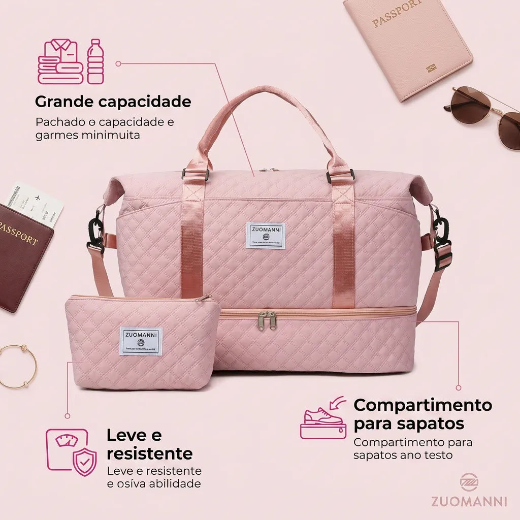 Bolsa Weekender Dobrável - Chic Travel