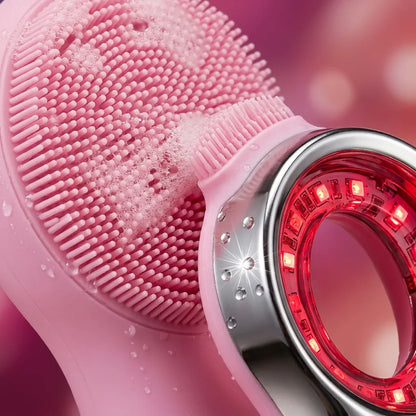 Escova Facial Sem Fio LED IPX7 - Chic Travel