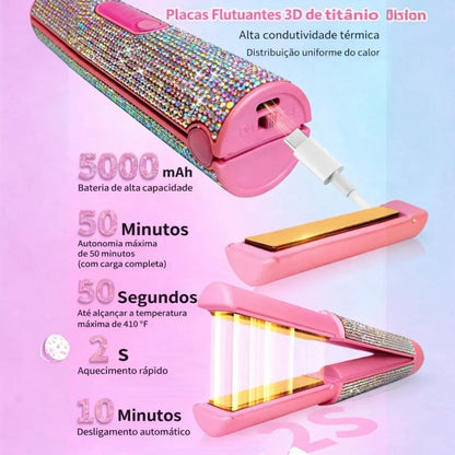 Chapinha Titanium Sem Fio - Chic Travel