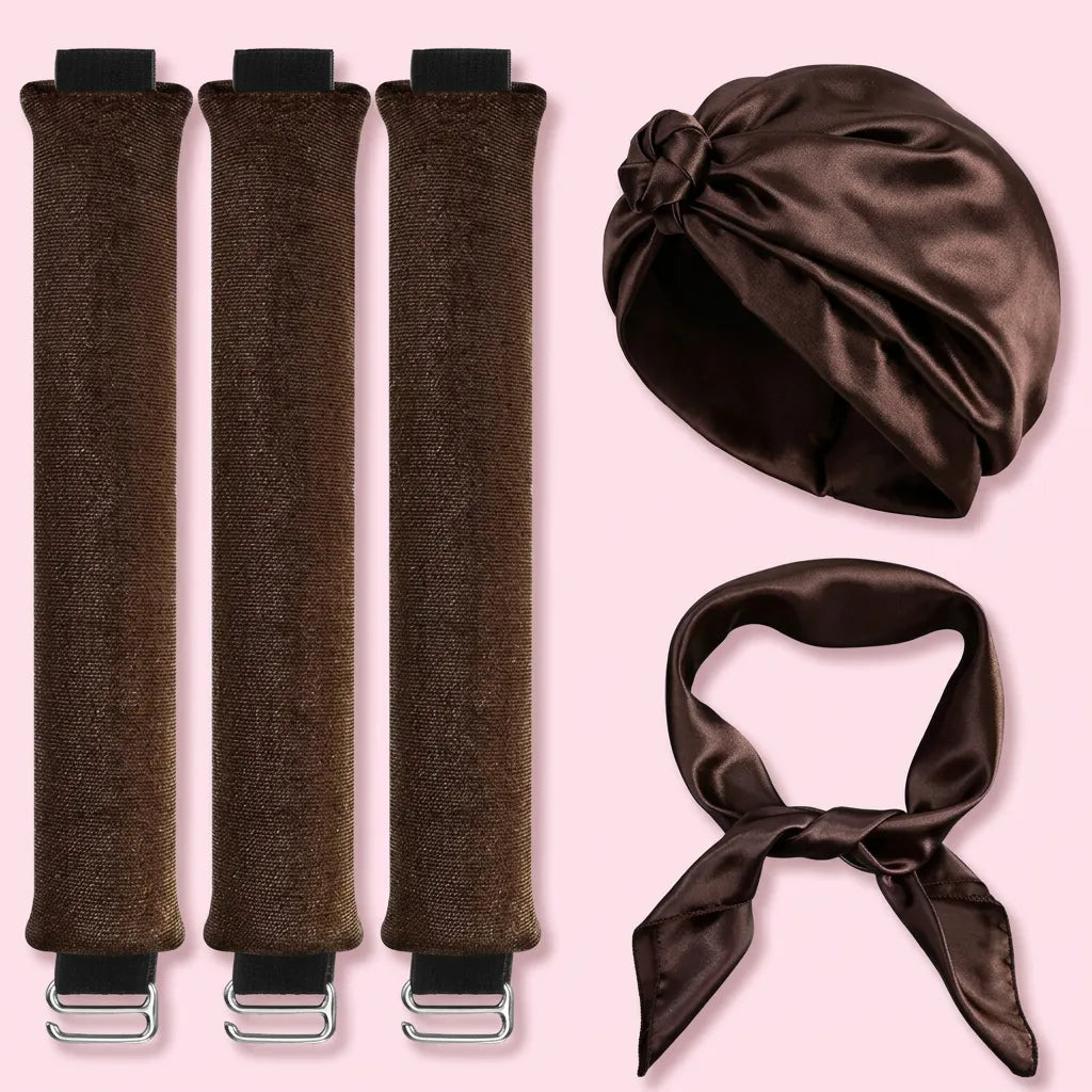 Kit Cachos Sem Calor 4 em 1 - Chic Travel