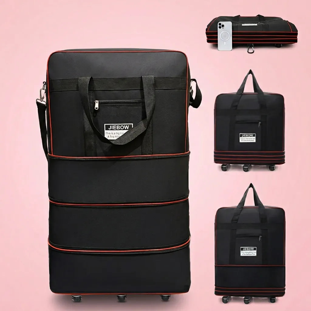 Mala Dobrável Expansível com Rodinhas - Chic Travel