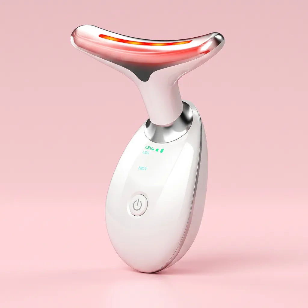 Massageador Facial Sem Fio LED 7 Cores - Chic Travel
