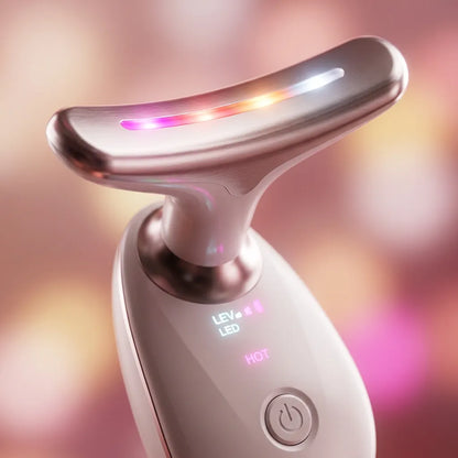 Massageador Facial Sem Fio LED 7 Cores - Chic Travel