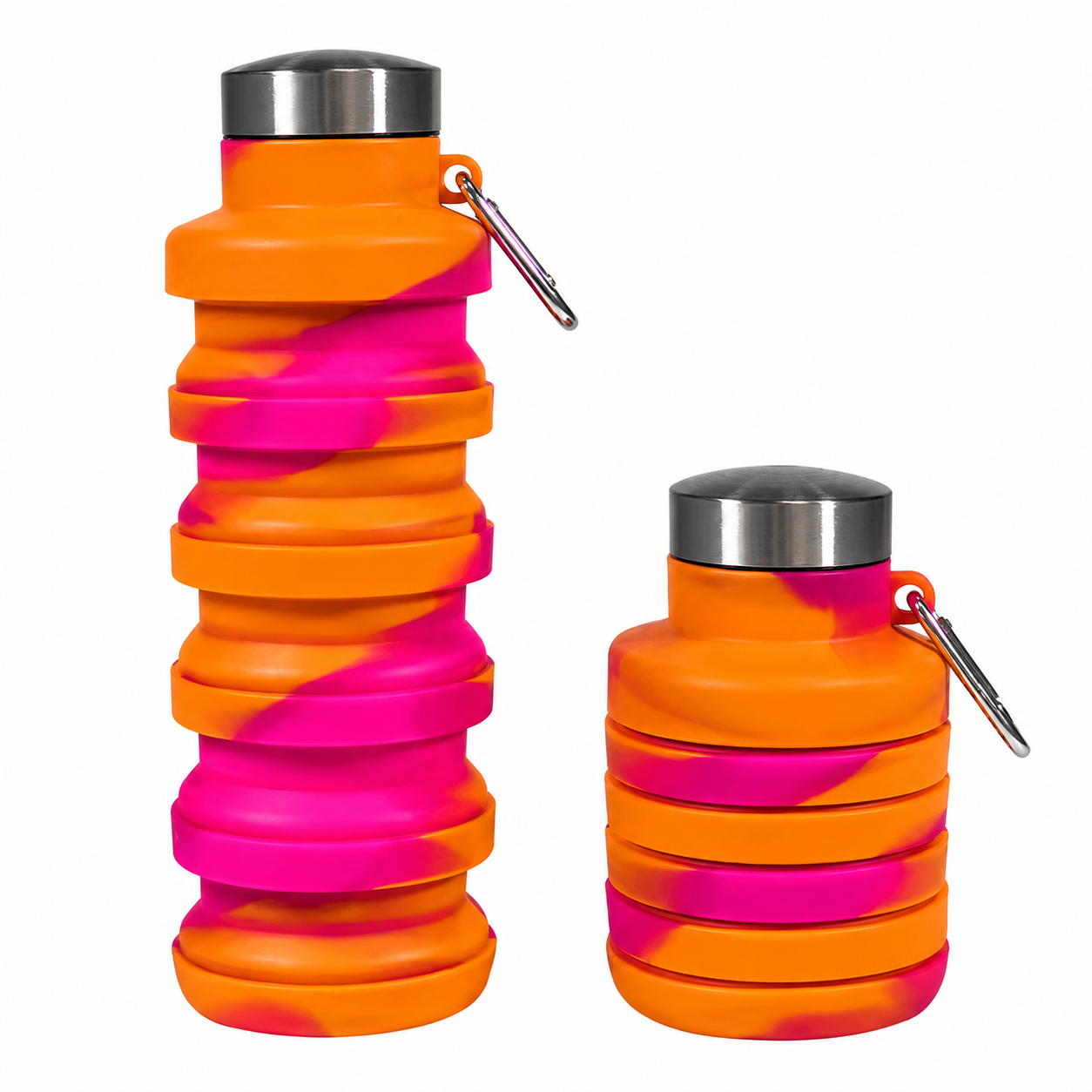 Garrafa Retrátil de Silicone para Viagem - Chic Travel