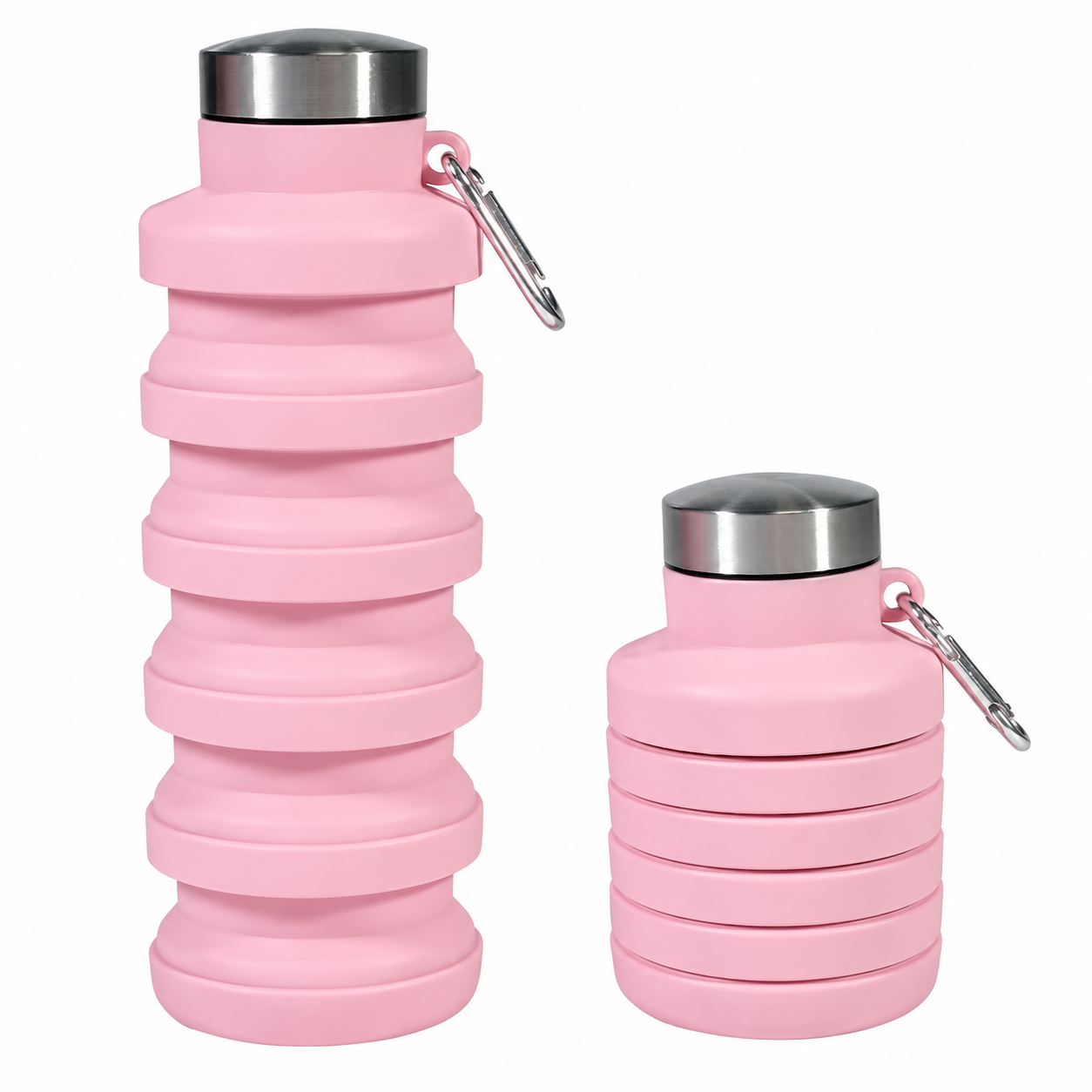 Garrafa Retrátil de Silicone para Viagem - Chic Travel