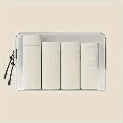 Kit Frascos de Viagem Chic Travel - 6 peças