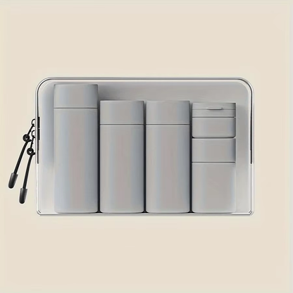 Kit Frascos de Viagem Chic Travel - 6 peças