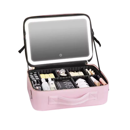 Nécessaire com Espelho LED - Chic Travel